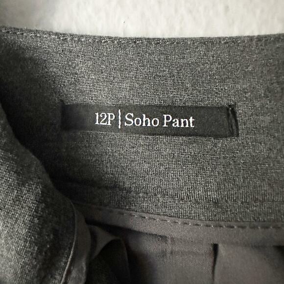 Talbots SoHo Pants Gray Ponte Trouser Pant Women’s Petite Size 12 New - Picture 4 of 12